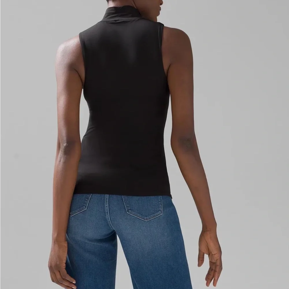 WHBM FORME™ All Ways Stretch Mock Neck Tank - Picture 13 of 13
